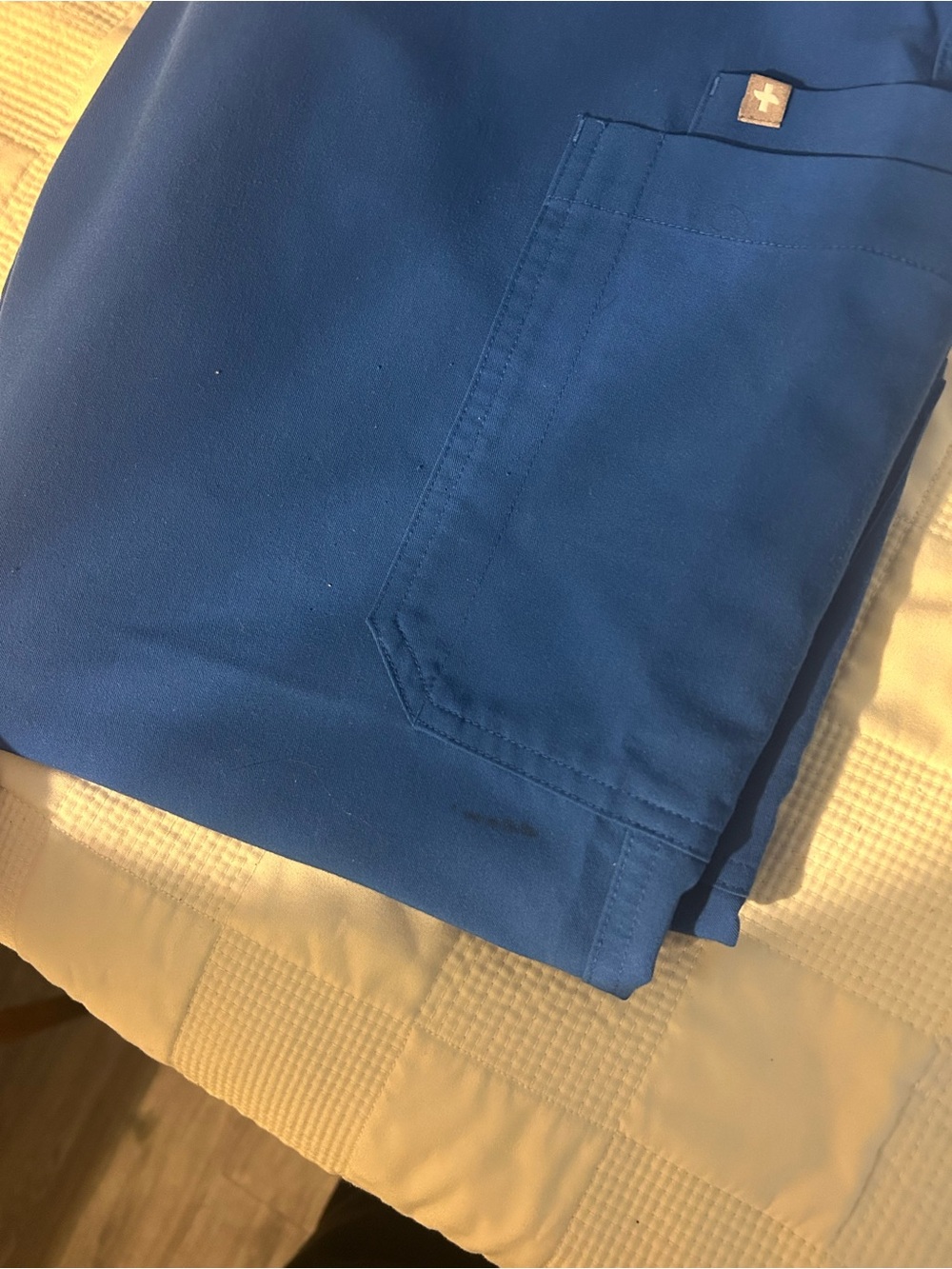 Figs Yola Bottoms medium Royal blue - Picture 2 of 3